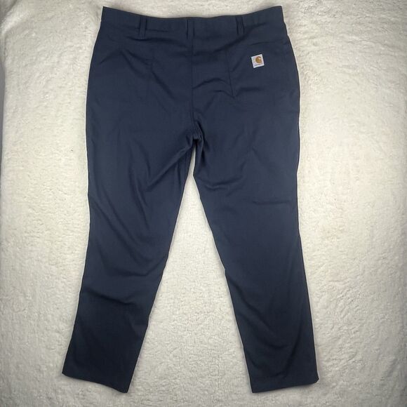 Carhartt 74533-33 Relaxed Fit Lightweight Men Pants Size Blue 42x32 Rip Stop - Picture 8 of 8